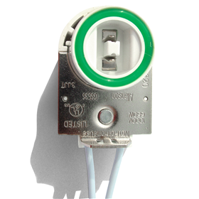 Fluorescent/LED Double Contact HO T12 Sign Bulb Sockets